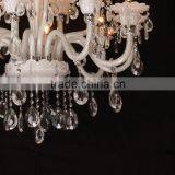 White Glass Home Decoration Chandeliers thumbnail-6