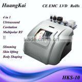 Fat Freezing Portable Fat Cavitation Device Cavitation And Radiofrequency Slimming Machine / Tripolar Rf Cavitation Machine Body Shaping