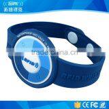 Sport Promotion Snap Button Rfid Customised Wristband