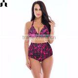High Quality Beautiful Women Sexy High Waist Woman Swimwear