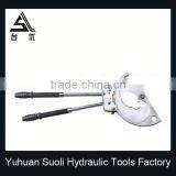 Brass Magnifier With Paper Cutter With Wooden Handle