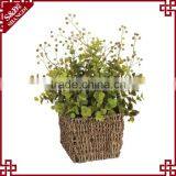 China Supplier Indoor Decor Straw Rattan Flower Basket thumbnail-2