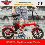 250W Cheap Small Folding Electric Bike, Cheap Electric Bicycle With EN15194 (EF01S-3) thumbnail-2