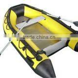 PVC Material Hull Durable Inflatable Fishing Boat for Sale! thumbnail-3