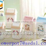 Waste Segregation Bin Type Plastic Trash Bin Indoor thumbnail-1