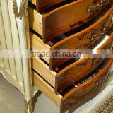 European Style Luxury Chest of Drawers, Parquet Pattern Wooden Cabinet, Living Room Cabinet With Drawers (BF01-ML044) thumbnail-5