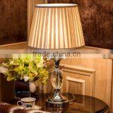 Concise Design Clear K9 Crystal Lamp Body Metal Bottom Table Lamp thumbnail-1