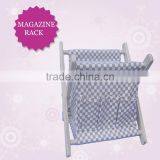 Wholesale Oak Wooden Magazine Race, Antique Wooden Newspaper Rack thumbnail-6