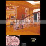 Luxury Aluminum Handrails Staircase Balustrade for Hotel Villa thumbnail-3