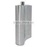 178oz Stainless Steel Hip Flasks Laser Welding Mirror Flask With Leather Package thumbnail-3