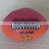 Promotional Customized Logo Soft Leather American Football thumbnail-1