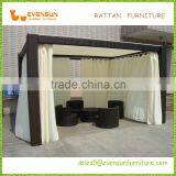 Best Selling Rectangular Rattan Gazebo Tent thumbnail-5