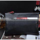 Men's Leather Handbag Genuine Leather Hand Bag Clutch Bag Top Grain Leather thumbnail-1