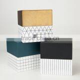 Square Gold Lacquered Storage Box thumbnail-1