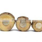 Natural Wooden Stump Fridge Magnet, Pine Wooden Fridge Magnet, Eco-friendly Wooden Fridge Magnet thumbnail-2