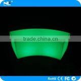 Multi-color Waterproof LED Glow Light Bench Stool / Modern LED Bent Bar Stools thumbnail-4