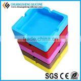 Men's Cigratte Silicone Tray, Table Ashtray, Smart Candy Color Ash Plate