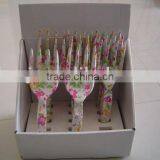Aluminium Garden Fork With Flower Printing Packing in Displaybox thumbnail-1