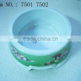 Meneed Personalized Different Size Melamine Dog Bowl Rubber Ring Dog Food Bowl thumbnail-1