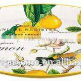 LEMON BASIL LARGE METAL TRAY thumbnail-1