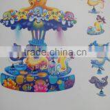 New Design Cheap Attractive Amusement Musical Carousel Ride thumbnail-1