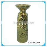 Electroplate Ceramic Tealight Candle Holder thumbnail-1