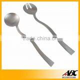 Stainless Steel Cooking Tools Salad Spoon And Salad Fork thumbnail-1