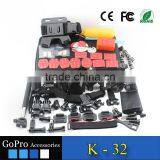 2016 Hot Selling Products 52 in 1 Kit Used for Gopros Heros 4 Accessories Kit Mount thumbnail-2