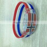 2016 Hot Selling National Flag Bracelet/ LED Silicone Bracelet China Supplier thumbnail-6