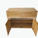 Simple Design of 2drawer 2door Side Table thumbnail-2