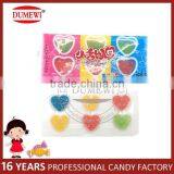 Heart Shape Sugar Coated Soft Gelatin Candy thumbnail-1