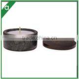 Multi Sizes of Scented Candle in Marble Vessel With Lid thumbnail-4
