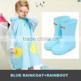 Poncho Raincoat Kids Rainboots Rain Coat thumbnail-5