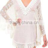 Relax Fit Boho Bikini Beach Cover Up thumbnail-2