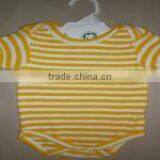 BABY BODY SUIT ROMPER_100 % Organic Cotton Baby Body Suits and Soft With Short Sleeve Baby t Shirts With Organic Latest Design thumbnail-1