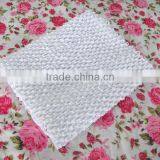 9" Wide Elastic Handmade Plain Crochet Headband for Baby Tutu Tops thumbnail-4