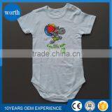 100% Organic Cotton Baby Clothing Rompers More Color Bodysuits thumbnail-1