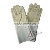 Long Welding Leather Gloves/ Fake Leather Gloves thumbnail-1