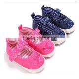 Summer Lovely Baby Canvas Shoes Baby Shoes Girl Red Blue Stripe Shoes Kids Girls thumbnail-1