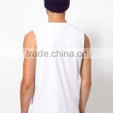 Custom Men Plain Tank Tops With Pocket thumbnail-2