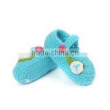 A Flower A Leaf Design China Supplier Crochet Baby Shoes Pattern thumbnail-5