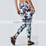 2017 OEM High Quality Fitness Dry Fit Compression Tights Custom Yoga Pants thumbnail-2