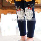 OEM 2016 Good Quality Breathable Plain Kid Leggings thumbnail-1