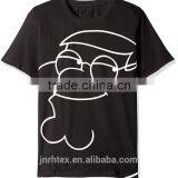 Cheap Simple Printing Design T-shirt Made in China thumbnail-1
