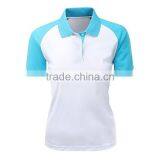 New Design Custom Ladies Polo Collar 100 Polyester Dry Fit PK Polo T-shirt thumbnail-2