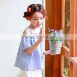 S17598A Girls T-shirt Short Sleeve Top Summer T Shirt thumbnail-4