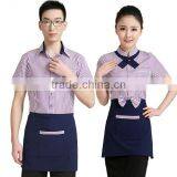 Custom Factory Price Cheap New Design Waitress Uniform,hotel Receptionist Uniforms Wholesale thumbnail-3