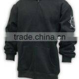 Hot Sell Good Quality Wholesale Unique Design Black Bulk Zip Baggy Hoodies thumbnail-4