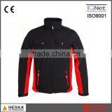 Wholesale 100% Polyester Twill Jacket Mens Heat Transfer Softshell Jacket thumbnail-1