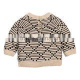 Soft Wool Round Collar Cardigan Sweater for Children Knitwear 2017 thumbnail-2